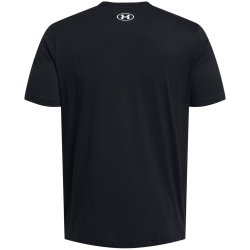 UNDER ARMOUR Logo T-Shirt Herren 001 - black/white S