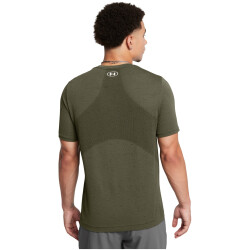 UNDER ARMOUR Vanish Seamless Trainingsshirt Herren 390 - marine od green/white S