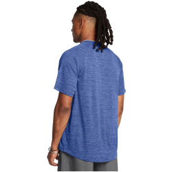 UNDER ARMOUR Tech Strukturiertes Trainingsshirt Herren 432 - tech blue/horizon blue S