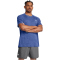UNDER ARMOUR Tech Strukturiertes Trainingsshirt Herren 432 - tech blue/horizon blue S