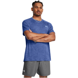 UNDER ARMOUR Tech Strukturiertes Trainingsshirt Herren 432 - tech blue/horizon blue XXL