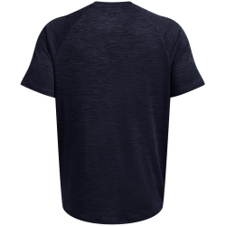 UNDER ARMOUR Tech Strukturiertes Trainingsshirt Herren 410 - midnight navy/black XL