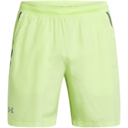 UNDER ARMOUR Launch Laufshorts Herren 304 - morph green/castlerock/reflective L