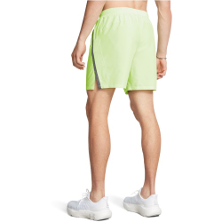 UNDER ARMOUR Launch Laufshorts Herren 304 - morph green/castlerock/reflective XL