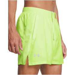 UNDER ARMOUR 5" Launch Laufshorts Herren 304 - morph green/morph green/reflective S