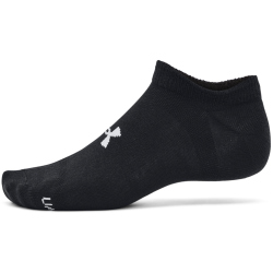 6er Pack UNDER ARMOUR Essential F&uuml;&szlig;linge 002 - black/black/halo gray S (31.5-36.5)