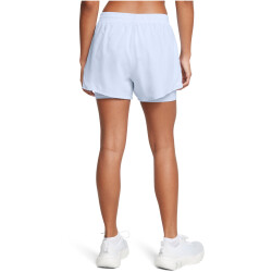 UNDER ARMOUR Fly By 2-in-1-Shorts Damen 464 - nimbus blue/nimbus blue/reflective XL
