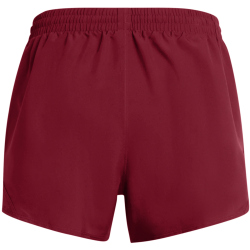 UNDER ARMOUR Fly-By Shorts Damen 625 - cardinal/cardinal/reflective S