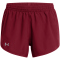 UNDER ARMOUR Fly-By Shorts Damen 625 - cardinal/cardinal/reflective S