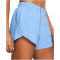UNDER ARMOUR Fly-By Shorts Damen 465 - horizon blue/horizon blue/reflective XS
