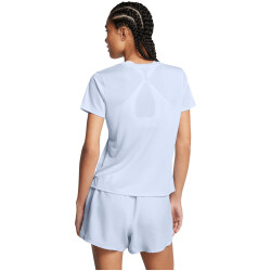 UNDER ARMOUR Launch T-Shirt Damen 464 - nimbus blue/reflective XS