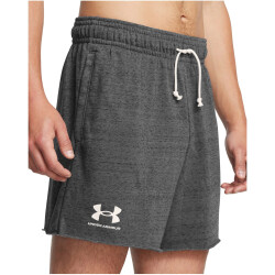 UNDER ARMOUR Rival Terry Freizeitshorts Herren 025 - castlerock/onyx white XS