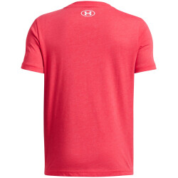 UNDER ARMOUR Logo Wordmark T-Shirt Jungen 989 - lava...