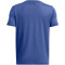 UNDER ARMOUR Logo Wordmark T-Shirt Jungen 432 - tech blue/black S (127-137 cm)