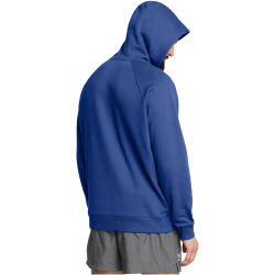 UNDER ARMOUR Rival Fleece Hoodie Herren 432 - tech blue/white XXL