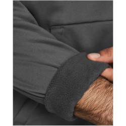 UNDER ARMOUR Big Logo Fleece Hoodie Herren 025 - castlerock/black XXL