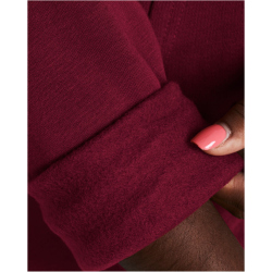 UNDER ARMOUR Rival Fleece Hoodie Damen 625 - cardinal/white S