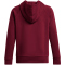 UNDER ARMOUR Rival Fleece Hoodie Damen 625 - cardinal/white S