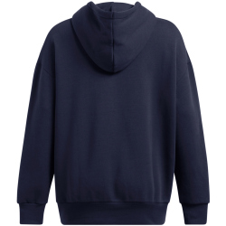 UNDER ARMOUR Essential OverSized Fleece Hoodie Damen 410 - midnight navy/white XS