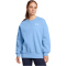 UNDER ARMOUR Essential OverSized Fleece Shirt Damen 465 - horizon blue/white XS