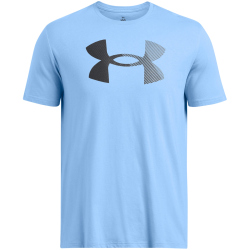 UNDER ARMOUR Big Logo Fill T-Shirt Herren 465 - horizon blue/black XL