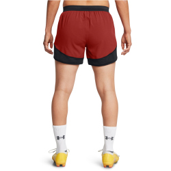 UNDER ARMOUR Challenger Pro Trainingsshorts Damen 840 - earthen orange/white L