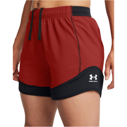 UNDER ARMOUR Challenger Pro Trainingsshorts Damen 840 - earthen orange/white L