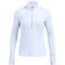 UNDER ARMOUR Qualifier Run 1/2-Zip Laufshirt Damen 465 - nimbus blue/reflective XS