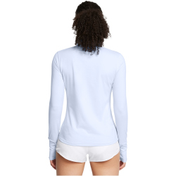UNDER ARMOUR Qualifier Run 1/2-Zip Laufshirt Damen 465 - nimbus blue/reflective S