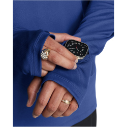 UNDER ARMOUR Qualifier Run 1/4-Zip Laufjacke Herren 432 - tech blue/tech blue/reflective M