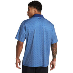 UNDER ARMOUR Performance 3.0 Printed Golf-Poloshirt Herren 435 - tech blue/nimbus blue/tech blue XL