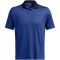 UNDER ARMOUR Performance 3.0 Printed Golf-Poloshirt Herren 432 - tech blue/black/black XXL