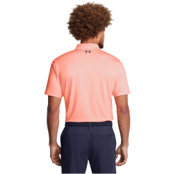 UNDER ARMOUR Performance 3.0 Golf-Poloshirt Herren 897 - flare orange/midnight navy M