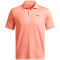 UNDER ARMOUR Performance 3.0 Golf-Poloshirt Herren 897 - flare orange/midnight navy M