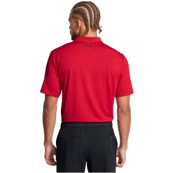 UNDER ARMOUR Performance 3.0 Golf-Poloshirt Herren 601 - red/midnight navy M