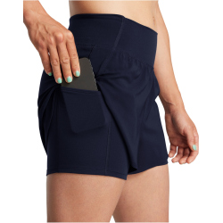 UNDER ARMOUR Flex Woven 2in1 Shorts Damen 410 - midnight navy/midnight navy/midnight navy XS