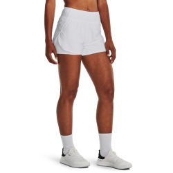 UNDER ARMOUR Flex Woven 2in1 Shorts Damen 100 - white/white M