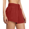 UNDER ARMOUR Flex Woven 3" Shorts Damen 840 - earthen orange/earthen orange M