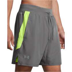 UNDER ARMOUR Launch Elite 2in1 7" Laufshorts Herren 026 - castlerock/morph green/reflective XL