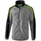 erima Liga Line 2.0 Allwetterjacke grey melange/black/green gecko M