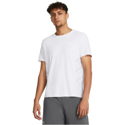 UNDER ARMOUR Iso-Chill Laser Heat kurzarm Laufshirt Herren 103 - white/mod gray/reflective L