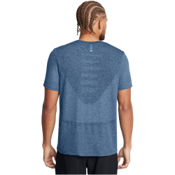 UNDER ARMOUR Seamless Stride kurzarm Laufshirt Herren 465 - horizon blue/reflective L