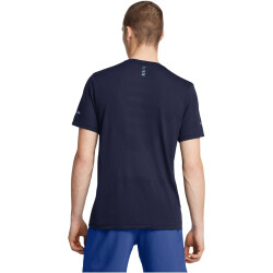 UNDER ARMOUR Seamless Stride kurzarm Laufshirt Herren 410 - midnight navy/reflective XXL