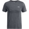 UNDER ARMOUR Seamless Stride kurzarm Laufshirt Herren 015 - tetra gray/reflective S
