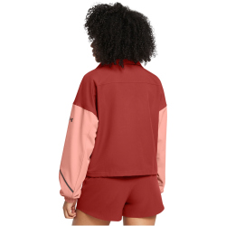 UNDER ARMOUR Unstoppable Trainingsjacke Damen 840 - earthen orange/canyon pink XS