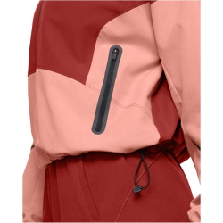 UNDER ARMOUR Unstoppable Trainingsjacke Damen 840 - earthen orange/canyon pink XS