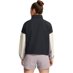 UNDER ARMOUR Unstoppable Trainingsjacke Damen 002 - black/summit white/tetra gray XS