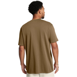 UNDER ARMOUR Heavyweight Logo T-Shirt Herren 498 - coyote/black M