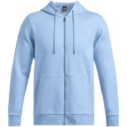 UNDER ARMOUR Essential Fleece Kapuzenjacke Herren 466 - horizon blue medium heather/horizon blue XXL