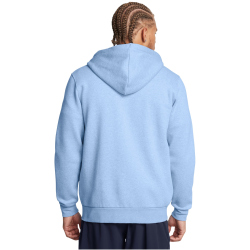 UNDER ARMOUR Essential Fleece Kapuzenjacke Herren 466 - horizon blue medium heather/horizon blue XXL